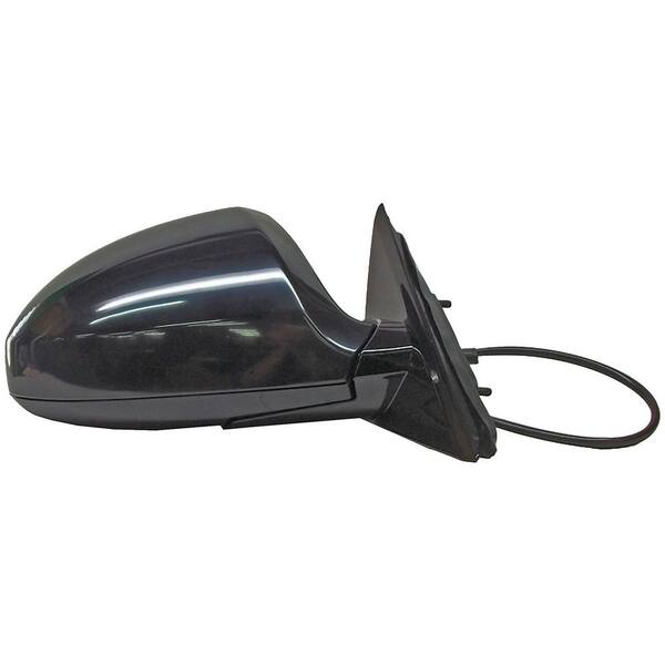Dorman Side View Mirror Right Power, without Memory, Foldaway; Black