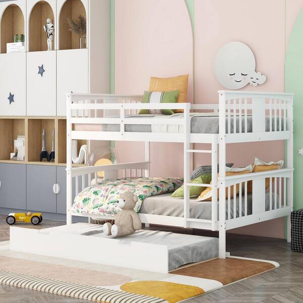 full over full bunk beds detachable