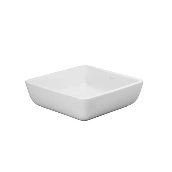 Ronbow Essentials Domain Vessel Sink in White
