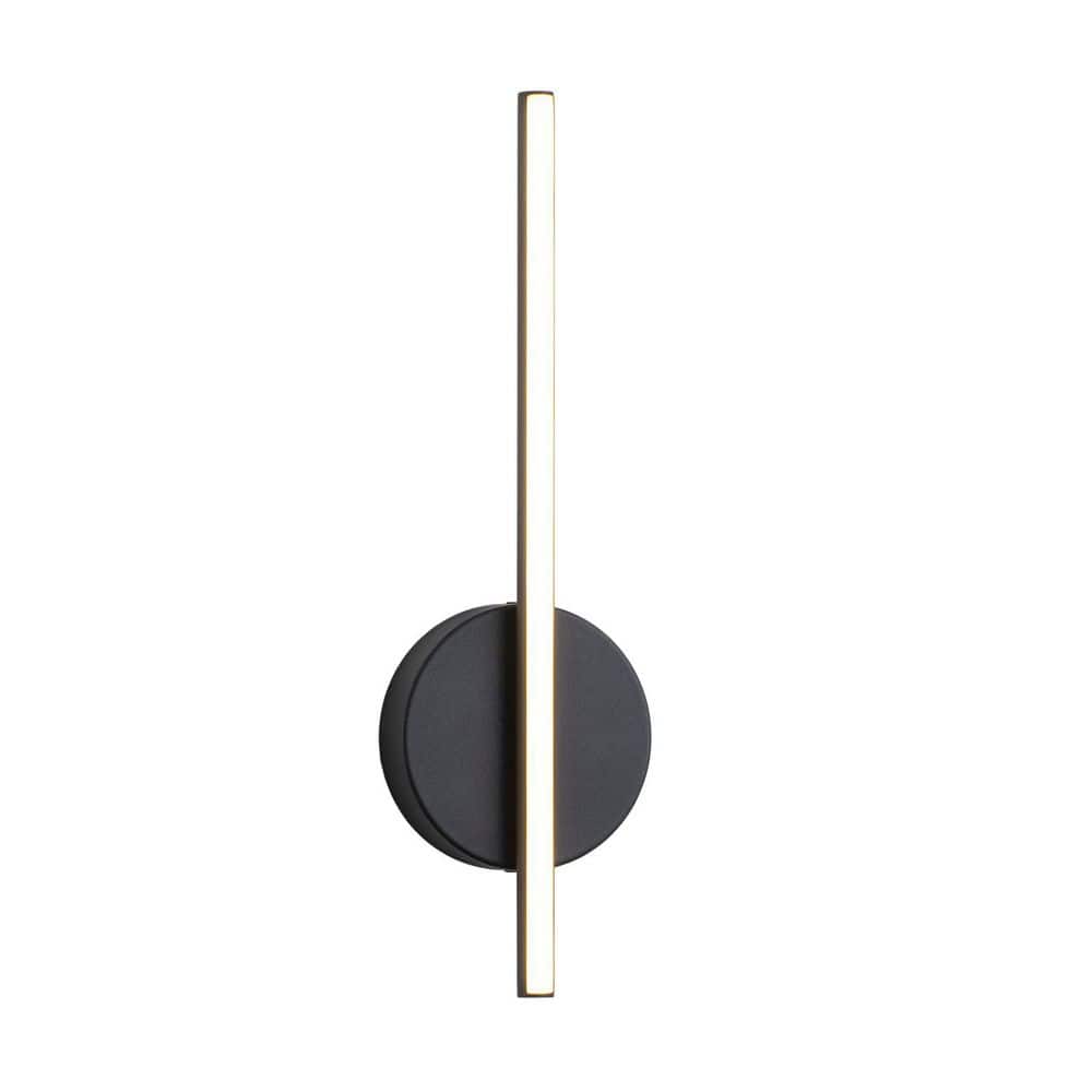 15.8 in. 1-Light Modern Black Integrated LED Bathroom Vanity Light Bar price history on PriceWatchPro