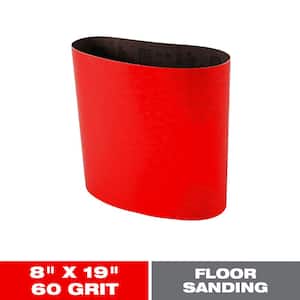 8 in. x 19 in. 60-Grit Sanding Belt for EZ-8 Sanders