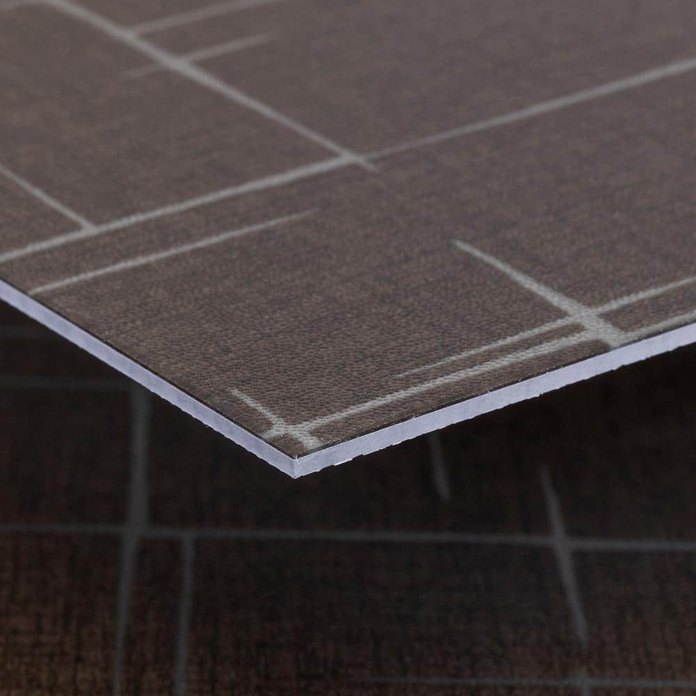 Bronze 12" x 24" Waterproof Luxury Vinyl Tile Flooring