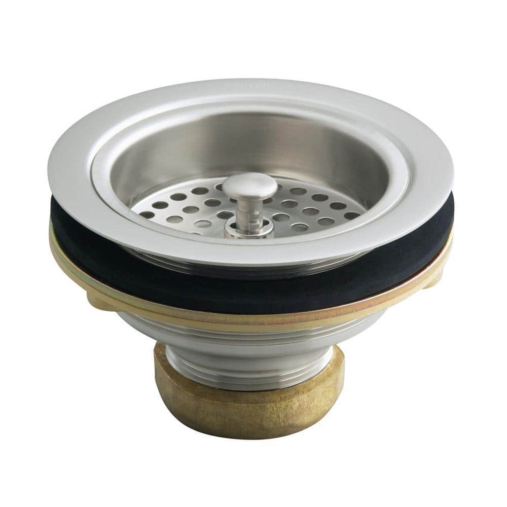 Duostrainer 4-1/2 in. Sink Strainer in Vibrant Brushed Nickel price history on PriceWatchPro