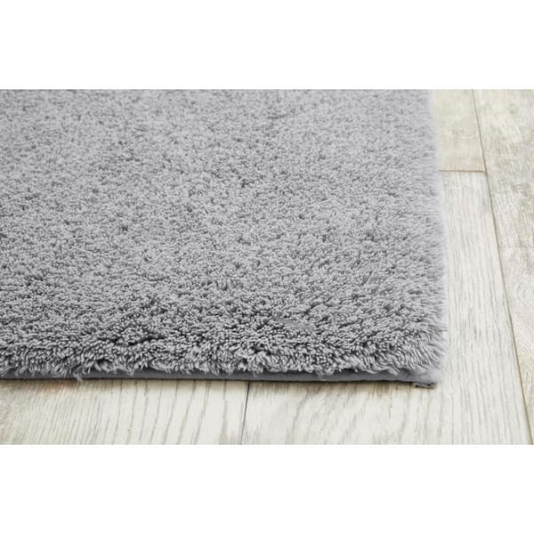 StyleWell Biscuit 25 in. x 40 in. Non-Skid Cotton Bath Rug