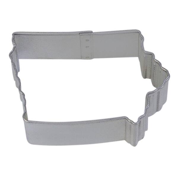 CybrTrayd 12-Piece Iowa State Tinplated Steel Cookie Cutter & Cookie Recipe