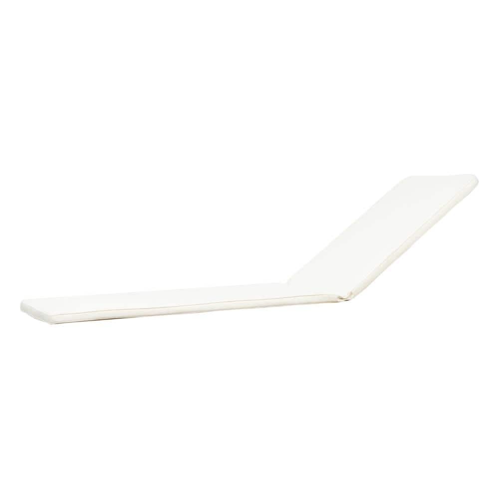 78.75 in. x 23.75 in. Cream Water-Resistant Outdoor Chaise Lounge Cushion with Removable Cover price history on PriceWatchPro