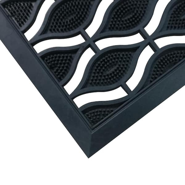 Eye Pin Rubber Door Mat 29in. x 18in.