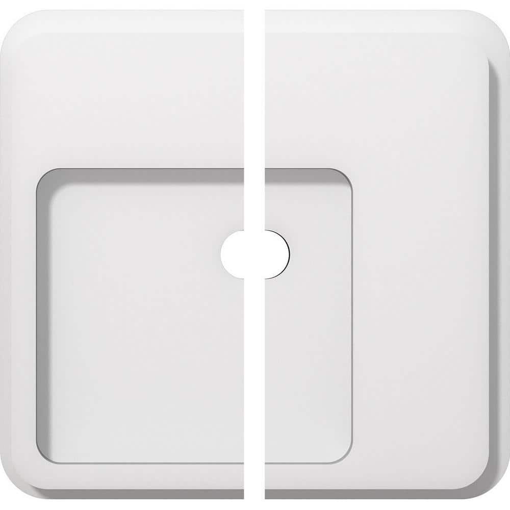 1 in. P X 3-1/2 in. C X 10 in. OD X 1 in. ID Lucan Architectural Grade PVC Contemporary Ceiling Medallion, Two Piece price history on PriceWatchPro