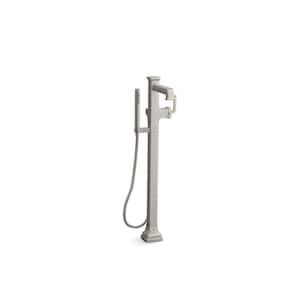 Riff Single-Handle Claw Foot Tub Faucet with Handshower in Vibrant Brushed Nickel