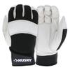 Husky X-Large Grain Cowhide Water Resistant Leather Performance Work Glove with Spandex Back HK86025-XLCC6