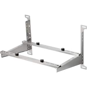 Stainless Steel Foldable Wall Mount Bracket Support Condenser up to 600 lbs (7,000-36,000 BTU) 1 Pair