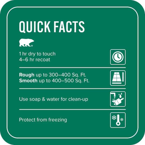 1 gal. #OSHA-2 OSHA SAFETY GREEN Self-Priming 1-Part Epoxy Satin Interior/Exterior Concrete and Garage Floor Paint