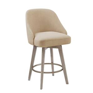 Walsh 25.75 in. Sand Wood Counter Stool