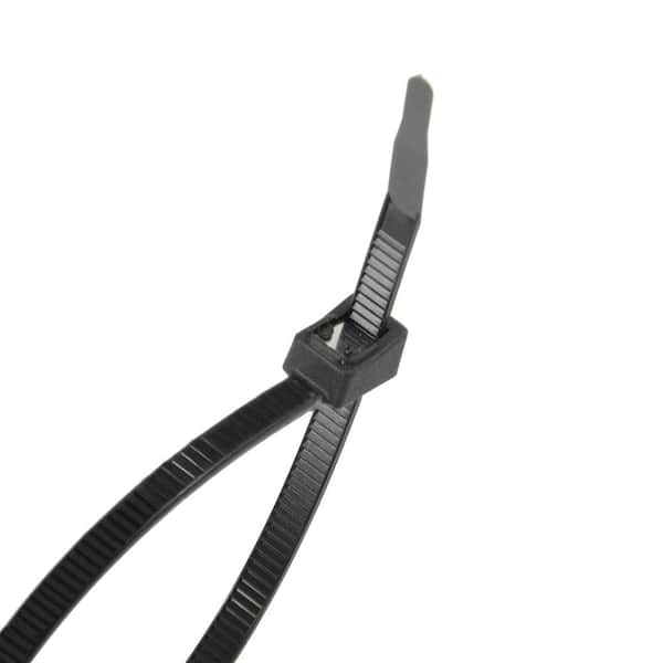 Gardner Bender 8 in. Releasable Cable Tie UVB 50 lb. (25-Pack) Case of 10  47-108UVB - The Home Depot