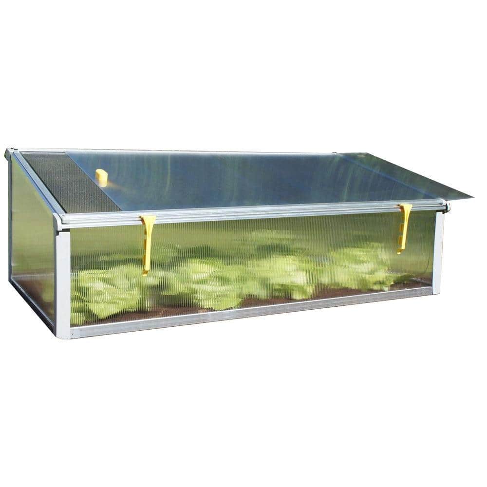 All Season 2 ft. x 4 ft. Cold Frame with Dual Purpose Screen or Polycarbona