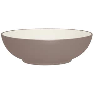 Colorwave Clay 9.5 in., 64 fl. oz. (Tan) Stoneware Round Vegetable Bowl