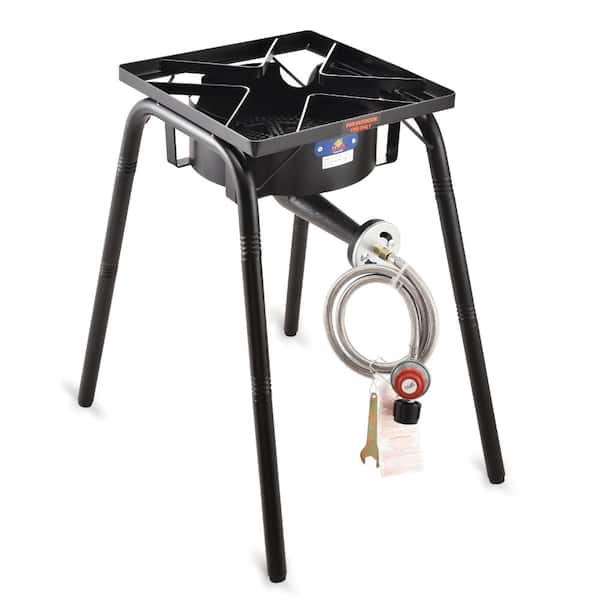 Propane Outdoor Burner 200,000BTU Camp Stove Gas Burner,with Removable Legs,High-Pressure for Woks, Skillets and Pots
