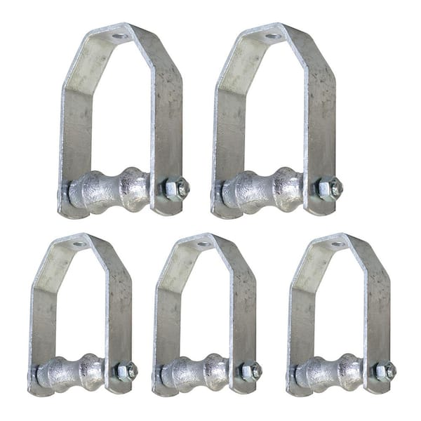 PLUMBFLEX 4 in. Clevis Roller Hanger Hot Dipped Galvanized Steel (5-Pack)