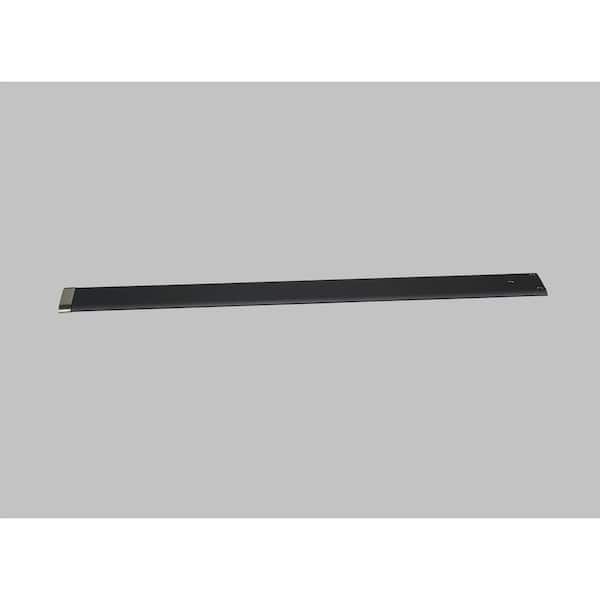 Generation Lighting - Loft 96 in. Integrated LED Indoor/Outdoor Midnight Black Ceiling Fan with Aluminum Blades, DC Motor and Remote Control