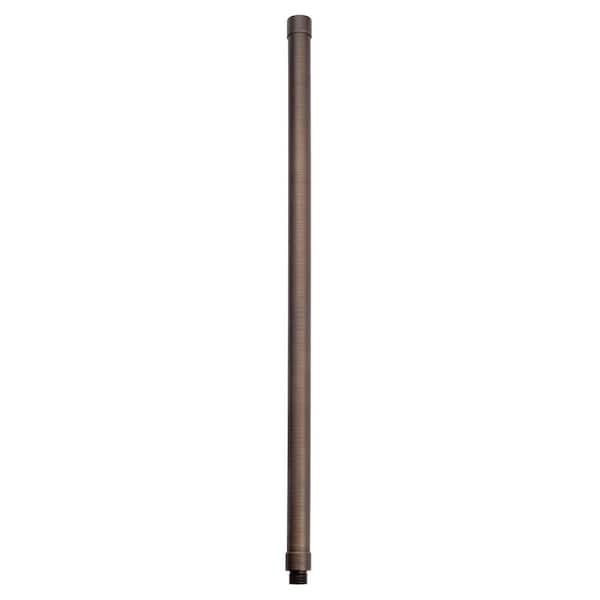 KICHLER 24 in. Centennial Brass Outdoor Landscape Male and Female Riser (1-Pack)