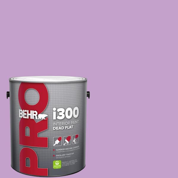 BEHR PRO 1 gal. #P100-4 Lovers Knot Dead Flat Interior Paint