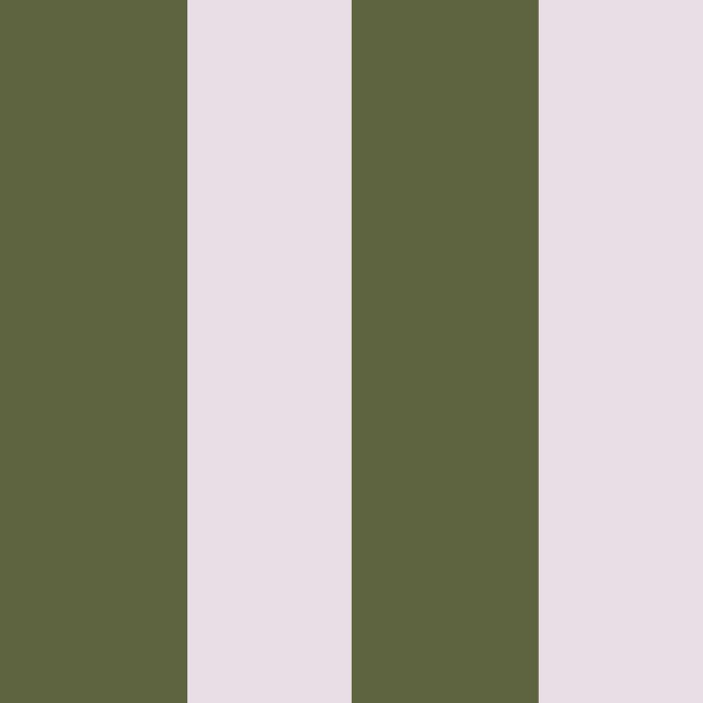 Oliver Green Simple Stripe Wallpaper