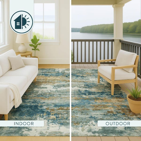 Addison Rugs Chantille Machine Washable Indoor/Outdoor Abstract