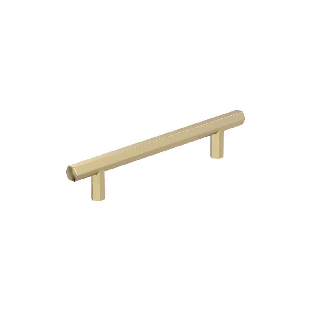 Golden Champagne 5-1/16 inch Center-to-Center Bar Cabinet Pull