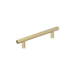 Caliber 5-1/16 in. (128 mm) Golden Champagne Drawer Pull