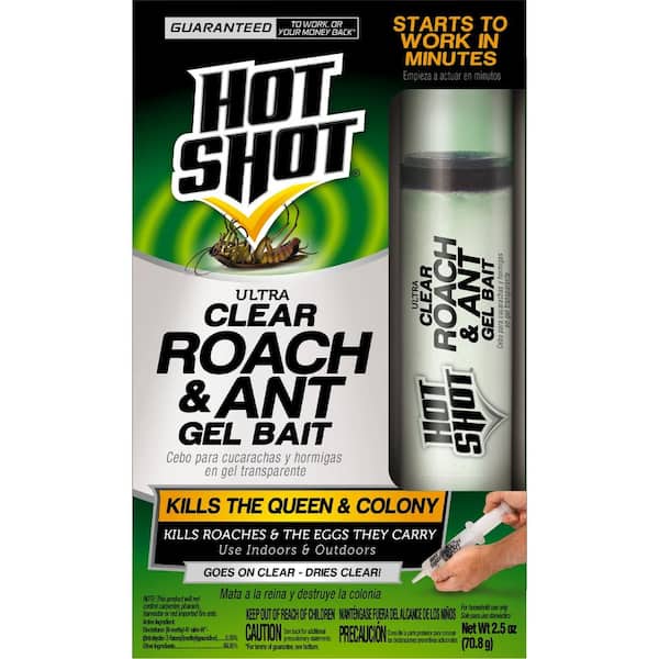 Hot Shot Ultra Clear Roach and Ant Gel Bait HG-95769-4 - The Home