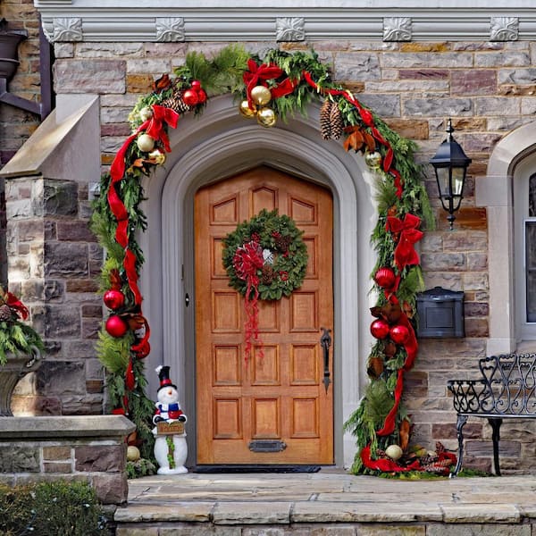 national PLANT NETWORK 20 ft. Cedar and White Pine Garland