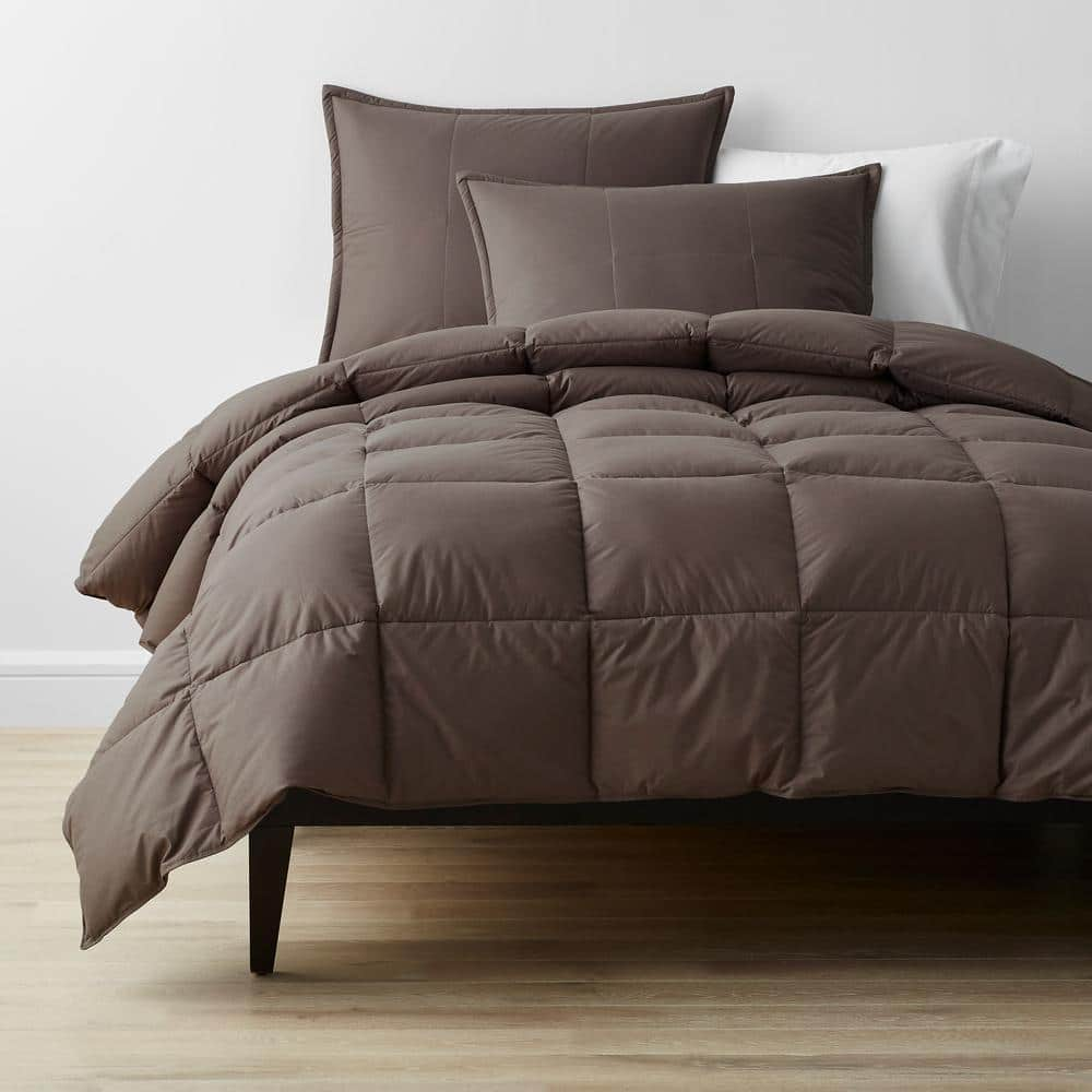 The Company Store LaCrosse LoftAIRE Extra Warmth Sepia Queen Down  Alternative Comforter 11013B-Q-SEPIA - The Home Depot