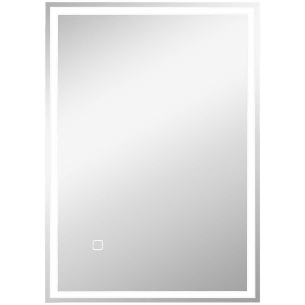 31.5 in. x 23.5 in. LED Framed Rectangular Bathroom Mirror, Wall Mounted Vanity Mirror with Dimmable Memory Touch price history on PriceWatchPro