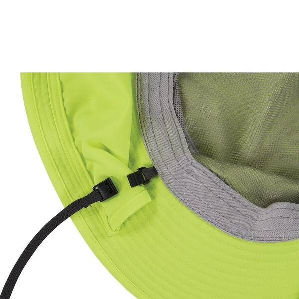 Ergodyne Chill-Its 8934 L/XL Lime Ranger Hat-Neck Shade 8934 - The