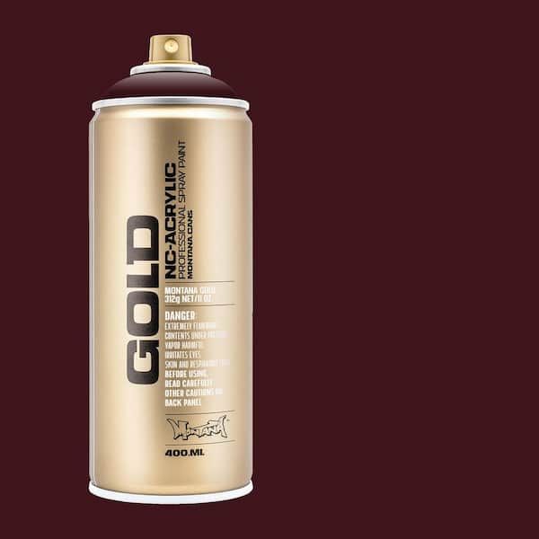 MONTANA 11 oz. GOLD Spray Paint, Wine Red