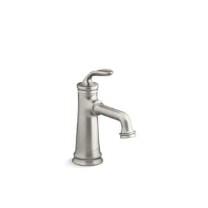 Bellera Single Handle Single-Hole Deck Mount Bathroom Faucet in Vibrant Brushed Nickel