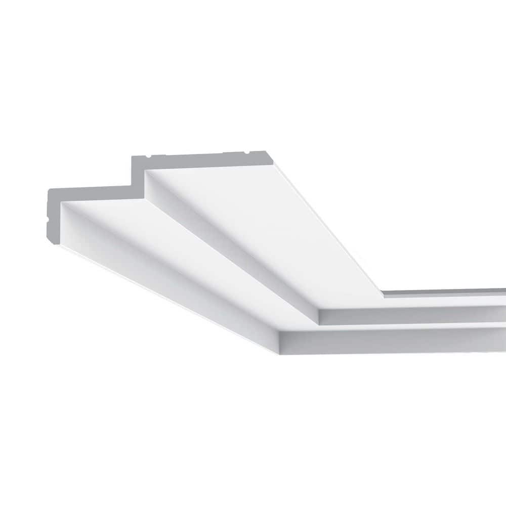 Primed White Polyurethane Crown Moulding for Ceilings
