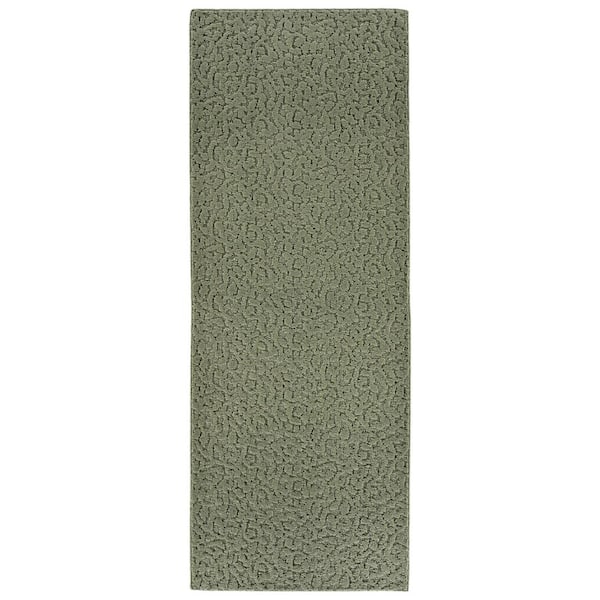 Garland Rug Ivy Sage 2 ft. x 8 ft. Runner Rug