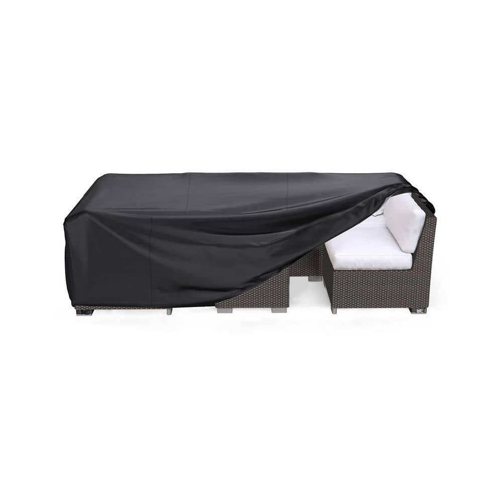 89.7 x 62.2 x 28.3 Inches Black Patio Furniture Sofa Table Chair Set Waterproof Heavy Duty Outdoor Cover price history on PriceWatchPro
