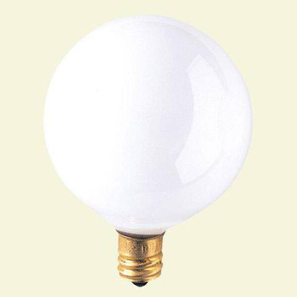 Bulbrite 25-Watt Incandescent G16.5 Light Bulb (25-Pack)