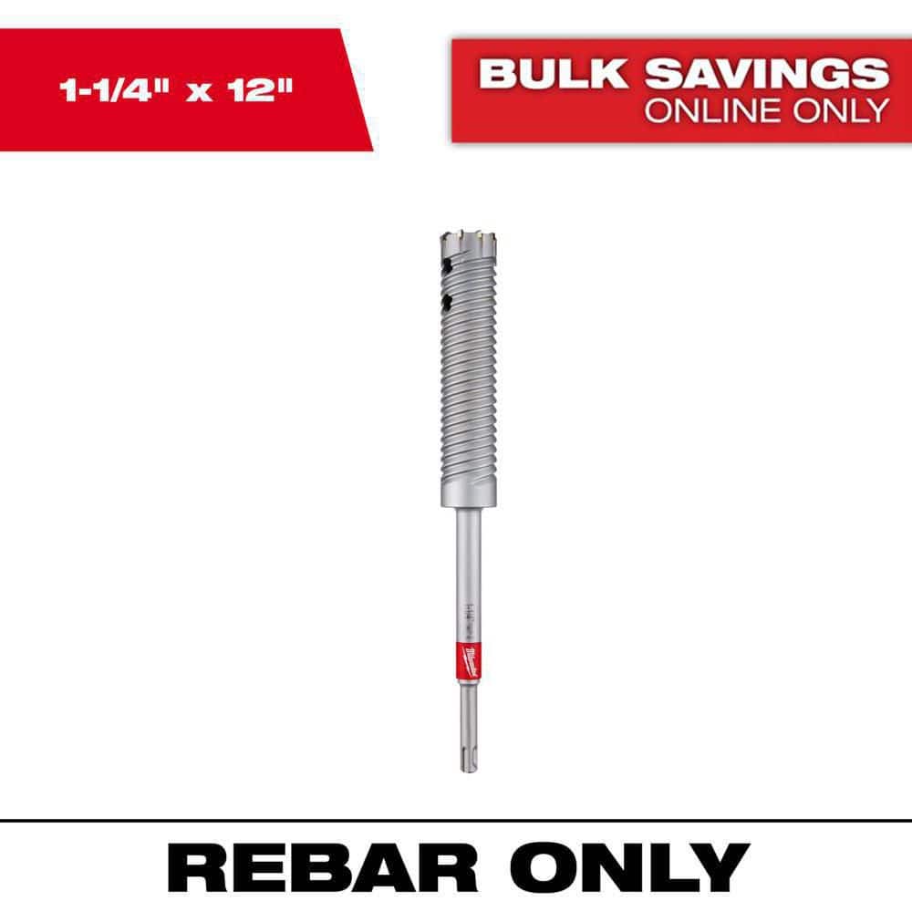 Milwaukee 1-1/4 in. x 12 in. SDS-Plus Rebar Cutter 48-20-6732