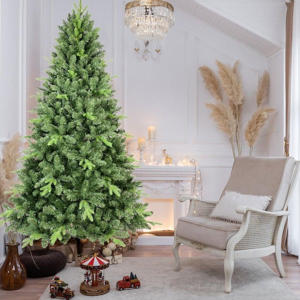 Sudzendf 7 ft. Classic Artificial Foliage Christmas Tree with PE+