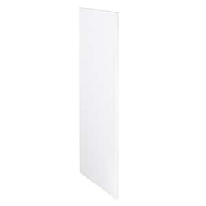 Newport Assembled 1.5 in. x 96 in. x 24 in. Refrigerator End Panel in Pacific White