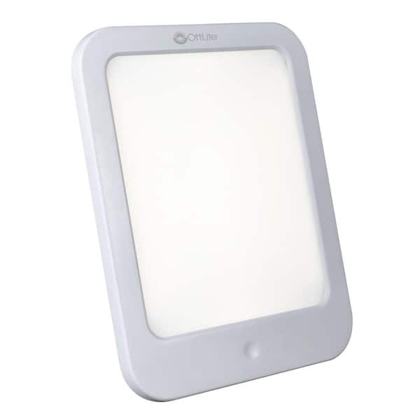 OttLite ClearSun 8 in. White LED Light Therapy Lamp CSLT000W - The