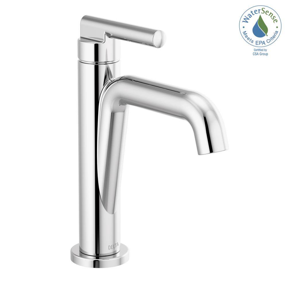 Nicoli Chrome Single Handle Bathroom Faucet with Drain Assembly