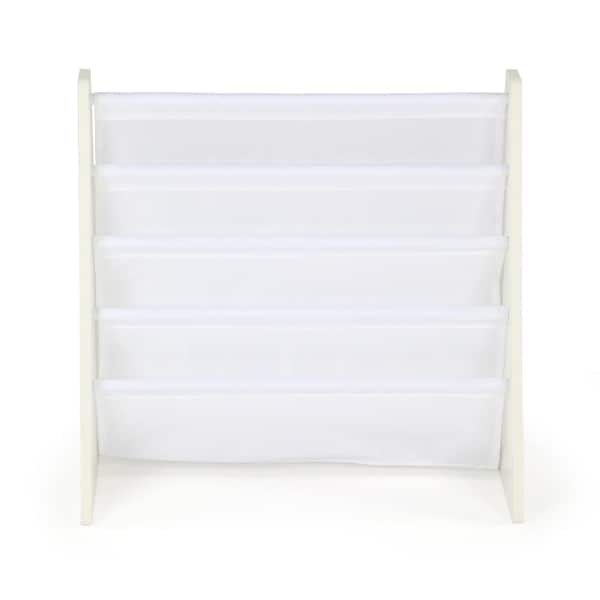 Humble Crew Cambridge White Kids Book Rack Storage Bookshelf