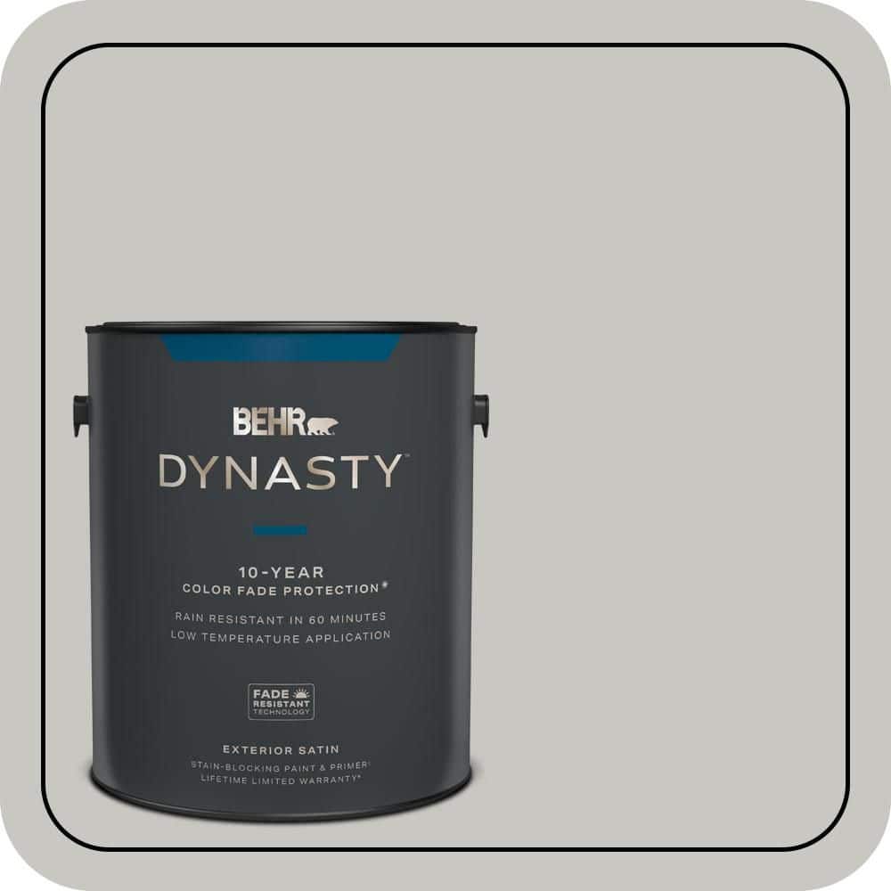 1 gal. #MQ2-59 Silver City Satin Enamel Exterior Stain-Blocking Paint & Primer price history on PriceWatchPro
