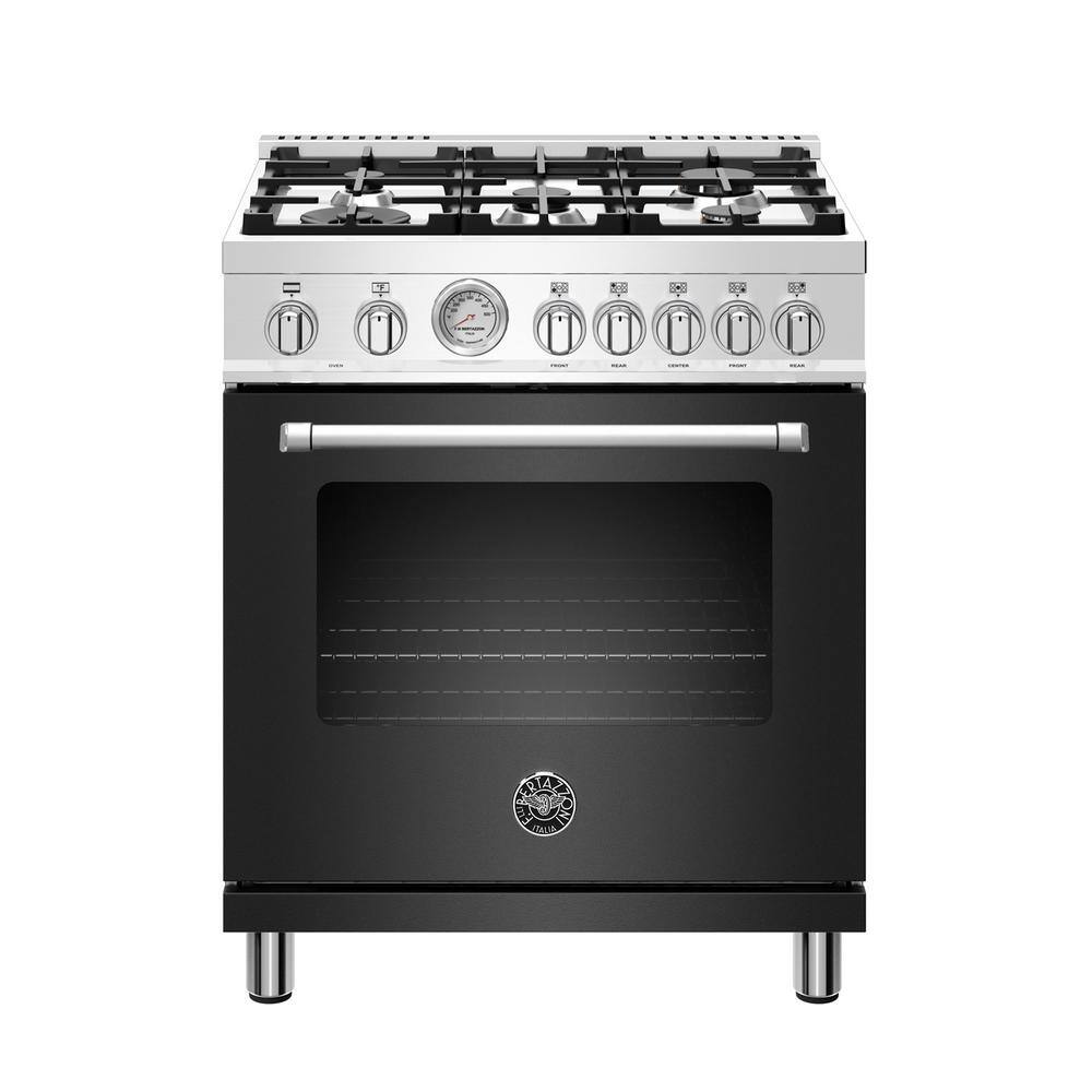 Bertazzoni Master Series 30" 4.7 cu. Ft. Dual Fuel Range with 5 Burners
