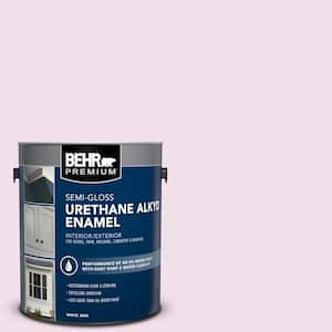 1 gal. #M120-1 Pink Proposal Urethane Alkyd Semi-Gloss Enamel Interior/Exterior Paint