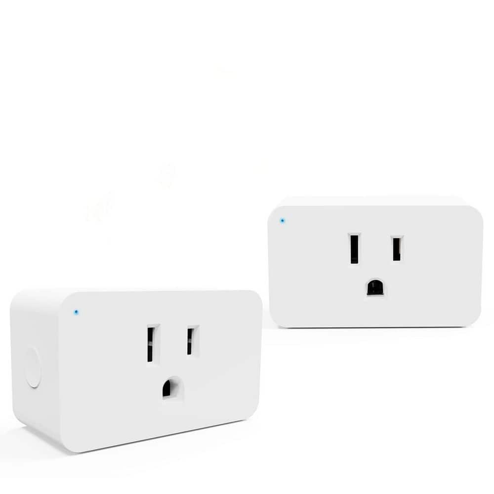 15 Amp 125 Volt Z-Wave Grounding Smart Plug Connector White 2 Pack S2 Security SmartStart Alexa Google Hub MP31Z price history on PriceWatchPro